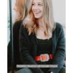 Mattleder (feuerrot) mit Schnalle Frame