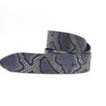 Schlange (silberblau)