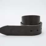 Mattleder (schwarz) für Automatikschnallen (3,5cm)