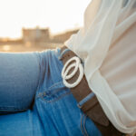 Nubuk (schiefergrau) mit Rings